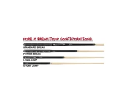Pure X HXTP02 Break Jump Cue 5 Pure X HXTP02 Break Jump Cue -Billiard Cue Shop 3 piece player 1