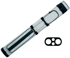 Action 2 Butt 2 Shaft Hard Case -Billiard Cue Shop ac22 lightgrey