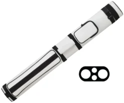 Action 2 Butt 2 Shaft Hard Case -Billiard Cue Shop ac22 white