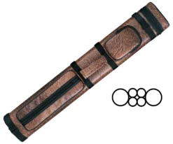 Action 2 Butt 4 Shaft Hard Case -Billiard Cue Shop ac24 brown 01 1
