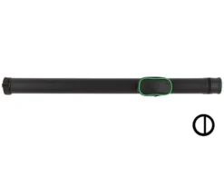 ACPRND Action Piping - 1x2 - Round Hard Case -Billiard Cue Shop acprnd green cat