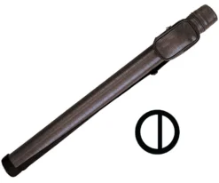 Action 1 Butt 2 Shaft Hard Case -Billiard Cue Shop acrnd brown