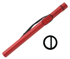 Action 1 Butt 2 Shaft Hard Case -Billiard Cue Shop acrnd red