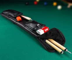 Action 1 Butt 1 Shaft Soft Case With Pockets -Billiard Cue Shop acsc03 01 1