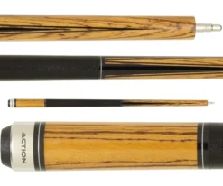 Action ACTMS04 Zebrawood 25oz Massé Pool Cue -Billiard Cue Shop actms04 01