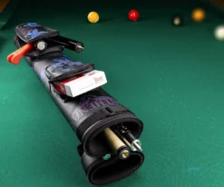 Athena ATHC08 Butterfly 2 Butt 2 Shaft Hard Case -Billiard Cue Shop athc08 01