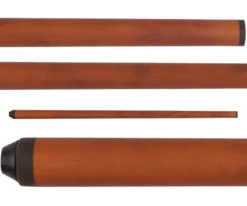 Wooden 2 Piece Bridge Stick -Billiard Cue Shop bhbs2p1 honey 01