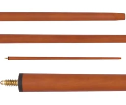 Wooden 2 Piece Bridge Stick -Billiard Cue Shop bhbs2p1 honey 02