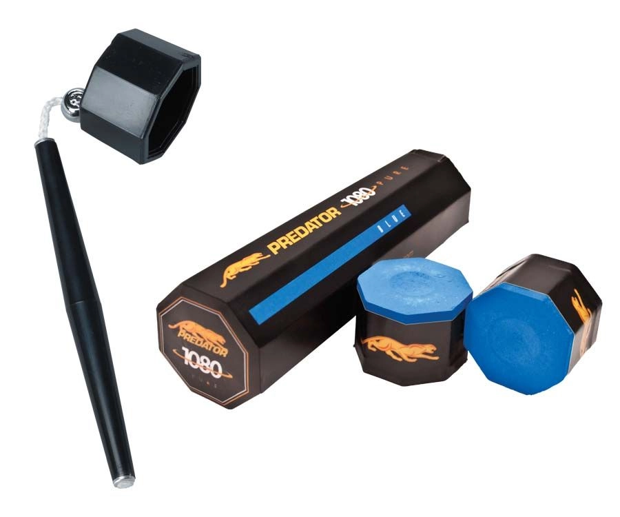 Predator Chalk & Octagon Chalk Holder 1 Predator Chalk & Octagon Chalk Holder