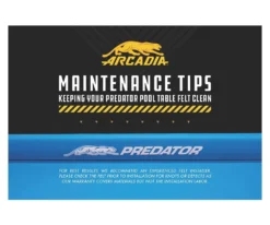Predator Arcadia Select Pool Table Cloth -Billiard Cue Shop clpr 02