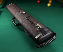 Elite Leatherette 2 Butt 4 Shaft Hard Case 16 Elite Leatherette 2 Butt 4 Shaft Hard Case -Billiard Cue Shop eccp24 brown 03