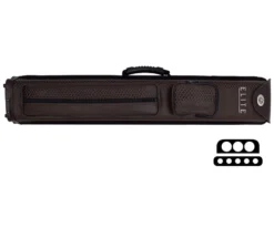 Elite Nexus Reserve 3 Butt 5 Shaft Hard Case -Billiard Cue Shop ecnr35 brown cat 1