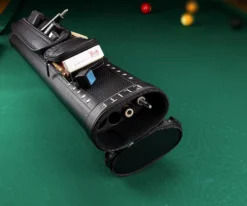 Elite Prime 2 Butt 4 Shaft Hard Case -Billiard Cue Shop ecp24 black 01