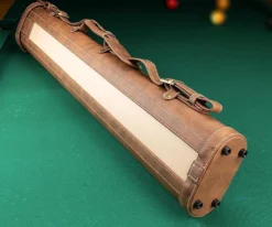 Elite 2x4 Vintage Cue Case Chestnut -Billiard Cue Shop ecv24 chestnut 03