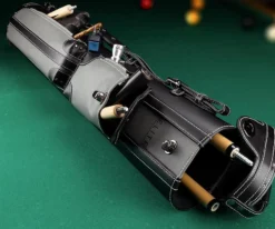 Elite 3x7 Grey Vintage Case -Billiard Cue Shop ecv37 grey 01