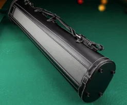 Elite 3x7 Vintage Cue Case Black -Billiard Cue Shop ecv37 grey 03 2