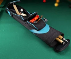 Elite ECW24 Blue 2 Butt 4 Shaft Wave Case -Billiard Cue Shop ecw24 blue 01