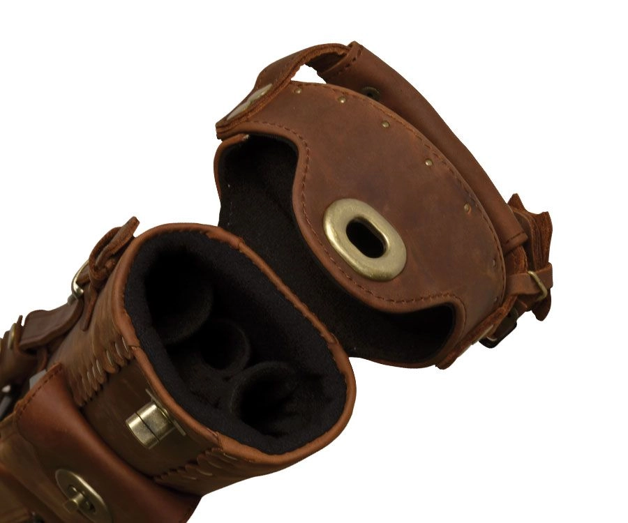 Instroke Buffalo 2 Butt 3 Shaft Leather Case 2 Instroke Buffalo 2 Butt 3 Shaft Leather Case - Image 2