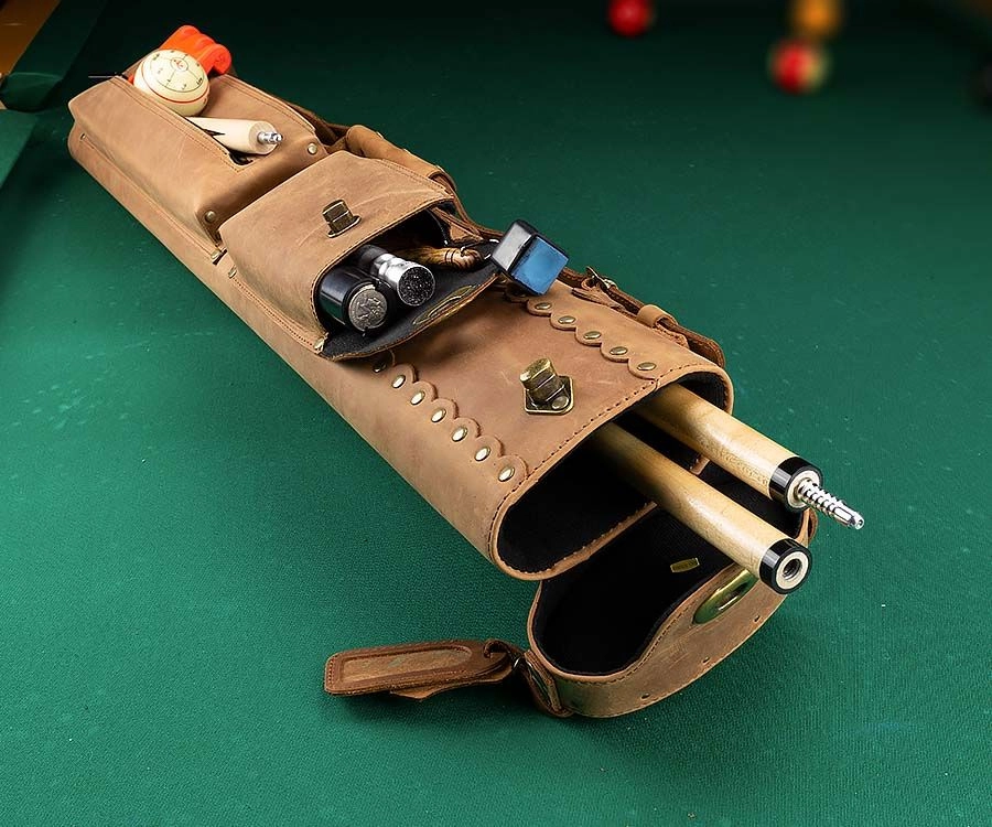 Instroke Buffalo 2 Butt 4 Shaft Leather Case 2 Instroke Buffalo 2 Butt 4 Shaft Leather Case - Image 2