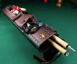 InStroke Cowboy 2 Butt 4 Shaft Leather Case -Billiard Cue Shop isc24 mix 01