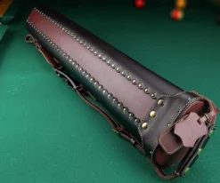 Instroke Cowboy 3 Butt 5 Shaft Leather Case -Billiard Cue Shop isc35 mix 03