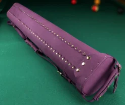 Instroke Suede 3 Butt 5 Shaft Leather Case -Billiard Cue Shop isl35 purple 03