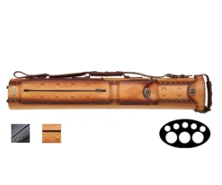 Instroke Tooled 3 Butt 5 Shaft Leather Case -Billiard Cue Shop ist35 cat