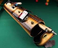 Instroke Tooled 3 Butt 5 Shaft Leather Case -Billiard Cue Shop ist35 rust 01 1
