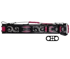 Instroke La Bella Donna 2 Butt 4 Shaft Hard Case - Black -Billiard Cue Shop isxb sm 1