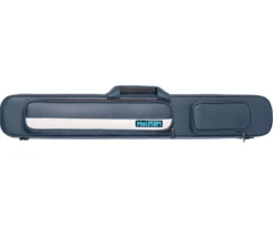 Molinari 2 Butt 4 Shaft Navy Flat Cue Case -Billiard Cue Shop mlcf24 navy white cat