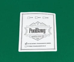 PoolDawg Arena Pool Table Cloth -Billiard Cue Shop pdcla tour green label 01