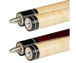 Economy Two-Piece Pool Cue Bundle (4 House Cues Set) -Billiard Cue Shop pdeco joints