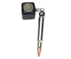 Silver Bullet Pocket Chalker With Scuffer -Billiard Cue Shop qcsbcs black 01