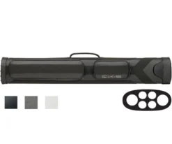 QKS Samurai 2 Butt 4 Shaft Hard Case -Billiard Cue Shop qks05 cat