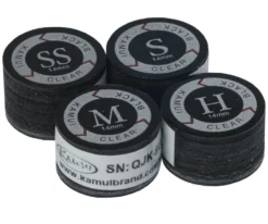 Kamui Clear Black Pool Cue Tip (Single)