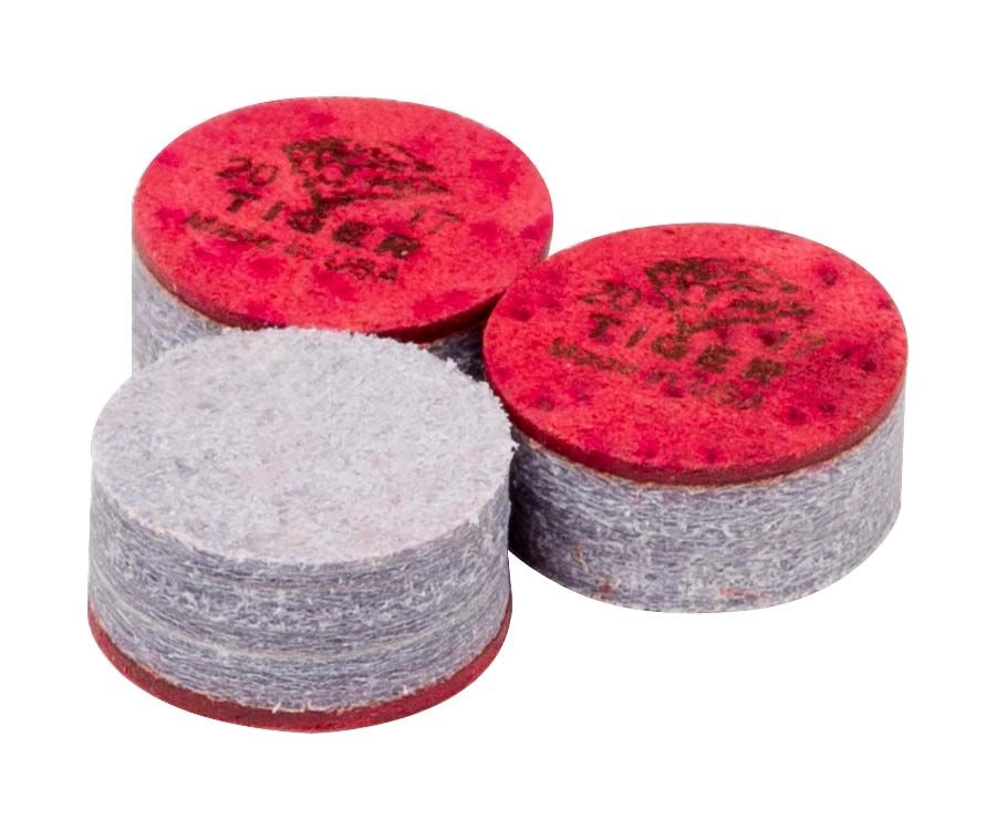 Tiger Laminated Pool Cue Tip (Single) 1 Tiger Laminated Pool Cue Tip (Single)