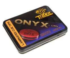 Tiger Onyx Pool Cue Tips (Box Of 12)