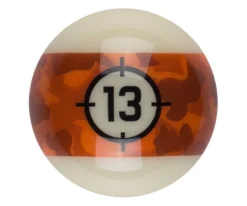 Aramith Camo Single Replacement Balls -Billiard Cue Shop rbcam 13ball 01