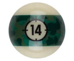 Aramith Camo Single Replacement Balls -Billiard Cue Shop rbcam 14ball 01