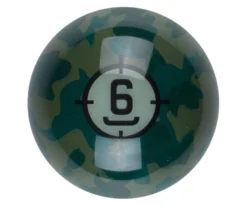 Aramith Camo Single Replacement Balls -Billiard Cue Shop rbcam 6ball 01 1
