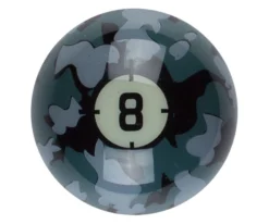 Aramith Camo Single Replacement Balls -Billiard Cue Shop rbcam 8ball 01