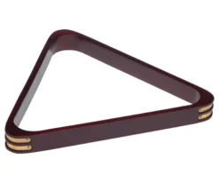 8 Ball Rack With Brass Corners -Billiard Cue Shop rk8b wine 01