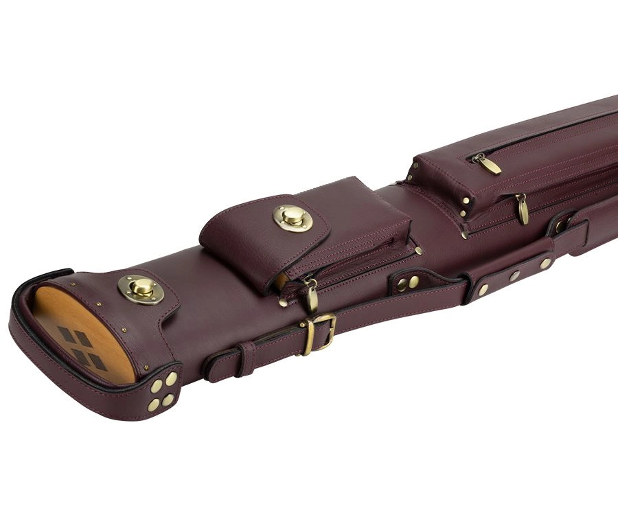 Tango Angus Burgundy 2 Butt 4 Shaft Hard Case 3 Tango Angus Burgundy 2 Butt 4 Shaft Hard Case - Image 3