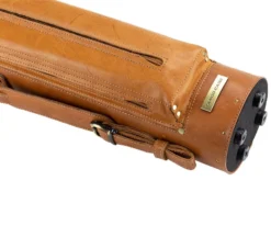 Tango Pampa Tan 3 Butt 7 Shaft Leather Cue Case -Billiard Cue Shop tapm37 tan 04