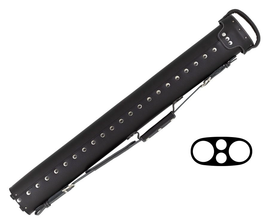 Tango Zorzal Black 2 Butt 2 Shaft Hard Case 2 Tango Zorzal Black 2 Butt 2 Shaft Hard Case - Image 2