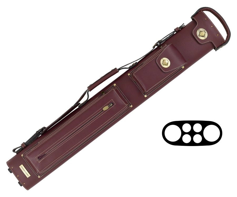 Tango Zorzal Burgundy 2 Butt 4 Shaft Hard Case 1 Tango Zorzal Burgundy 2 Butt 4 Shaft Hard Case
