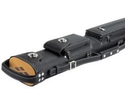 Tango Zorzal Black 3 Butt 5 Shaft Hard Case -Billiard Cue Shop tazm35 black 03