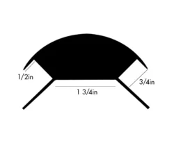 Plastic Apron Mitre (Set Of 4) -Billiard Cue Shop tp50556 dm top 01