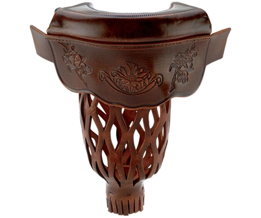 Brown Leather Pocket Set (Set Of 6) 1 Brown Leather Pocket Set (Set Of 6)