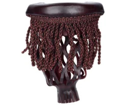 Burgundy Fringe Leather Pocket Set (Set Of 6) 7 Burgundy Fringe Leather Pocket Set (Set Of 6) -Billiard Cue Shop tppk10 01 3